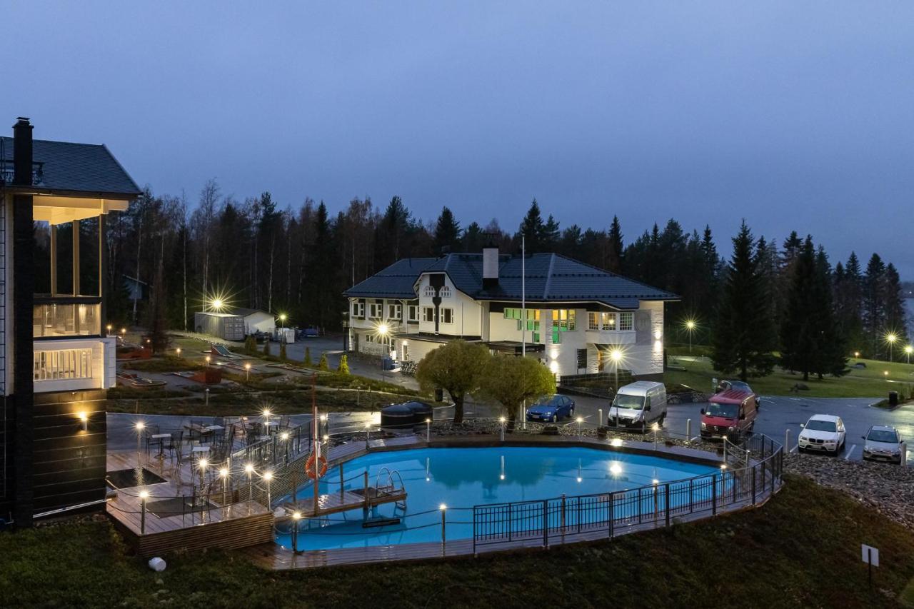 Hotel Aateli Lakeside Vuokatti Buitenkant foto